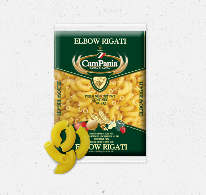 九龍麵粉廠｜CamPania 通心粉（稜紋彎管麵）