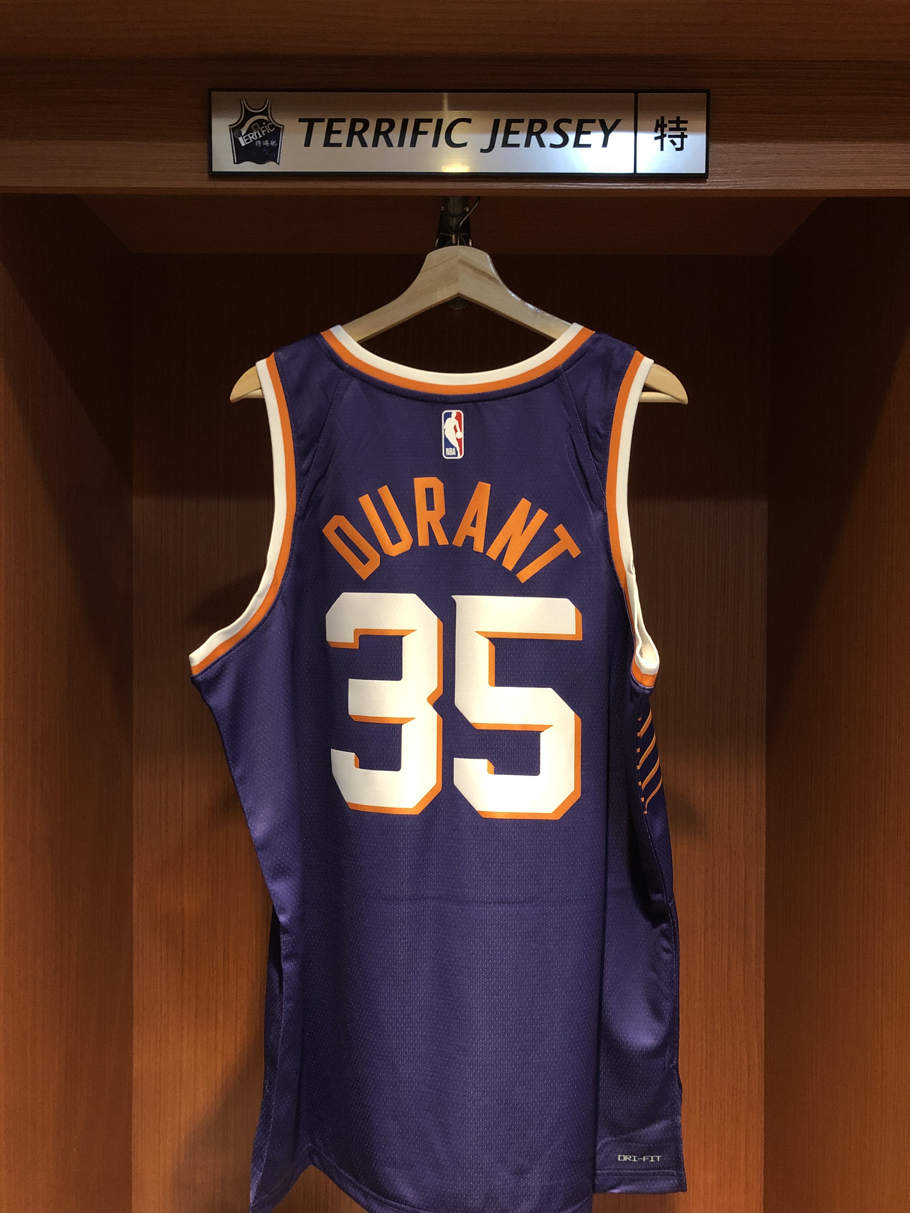 NBA球衣 Kevin Durant 鳳凰城太陽紫 新版 Icon Nike Swingman 球迷版 熱轉印 全新