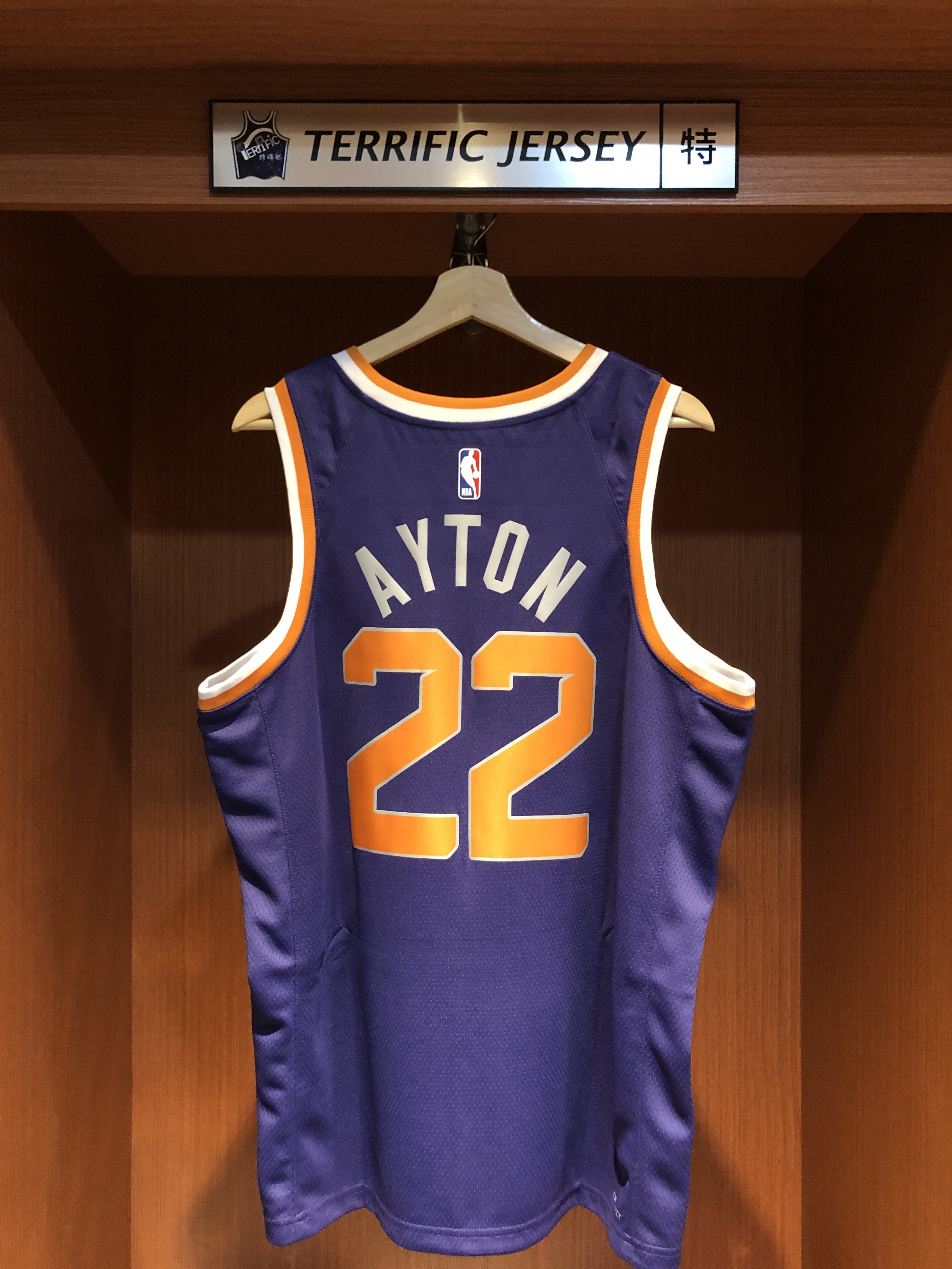 NBA球衣 Deandre Ayton 鳳凰城太陽紫 Icon Nike Swingman 球迷版 熱轉印 全新