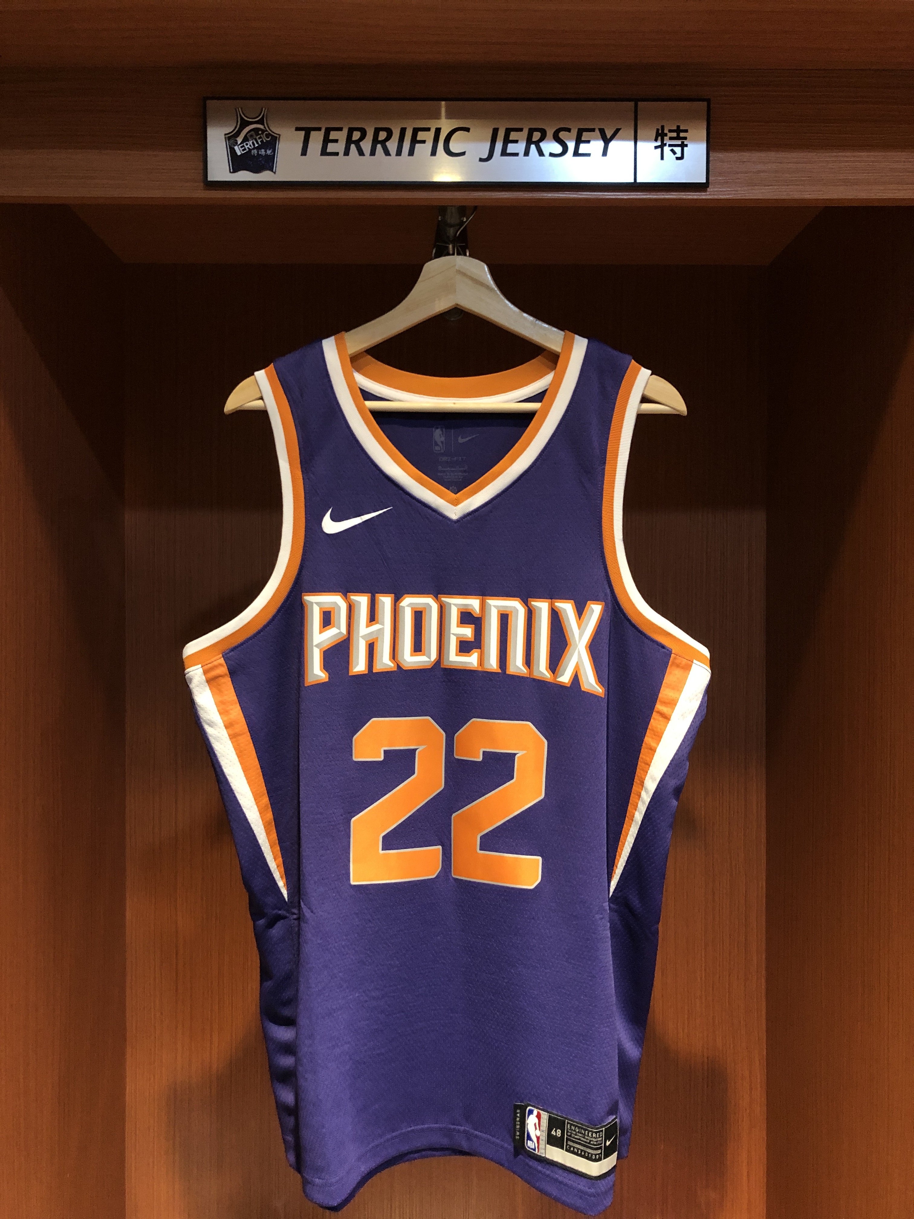 NBA球衣 Deandre Ayton 鳳凰城太陽紫 Icon Nike Swingman 球迷版 熱轉印 全新