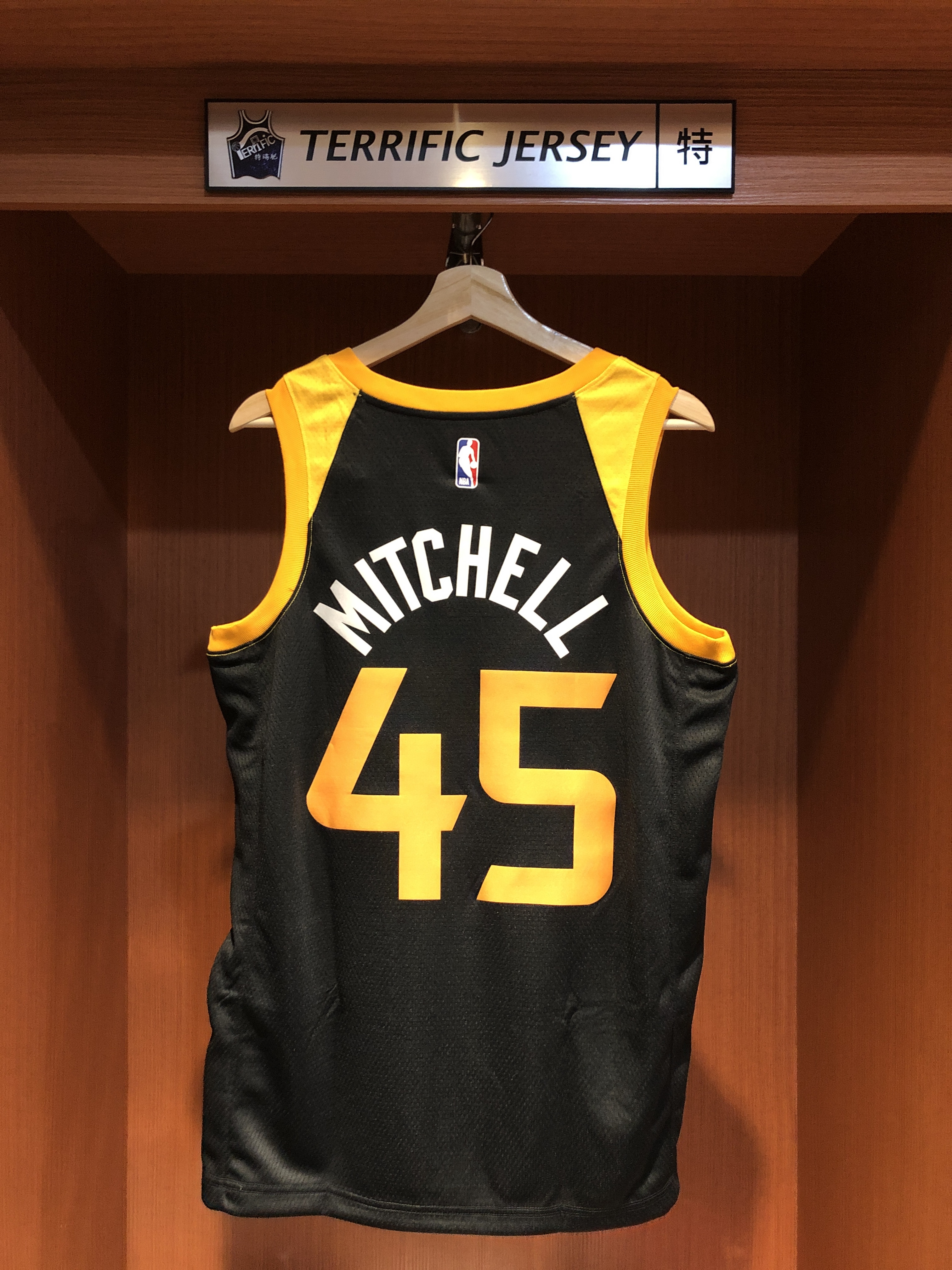 NBA球衣 Donovan Mitchell 猶他爵士城市黑 City Nike Swingman 球迷版 熱轉印 全新