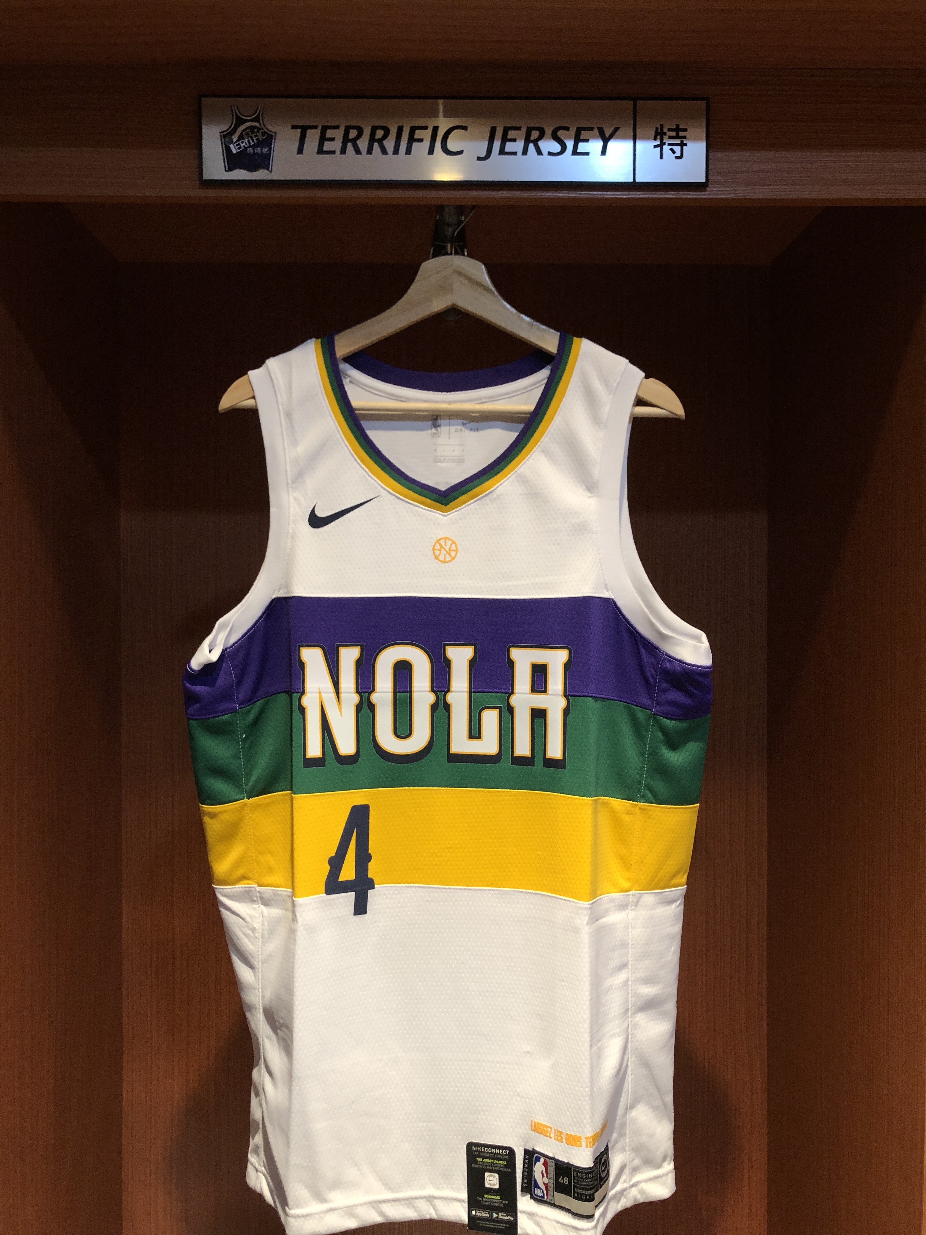 NBA球衣 JJ Redick 紐奧良鵜鶘城市 City Nike Swingman 球迷版 熱轉印 全新