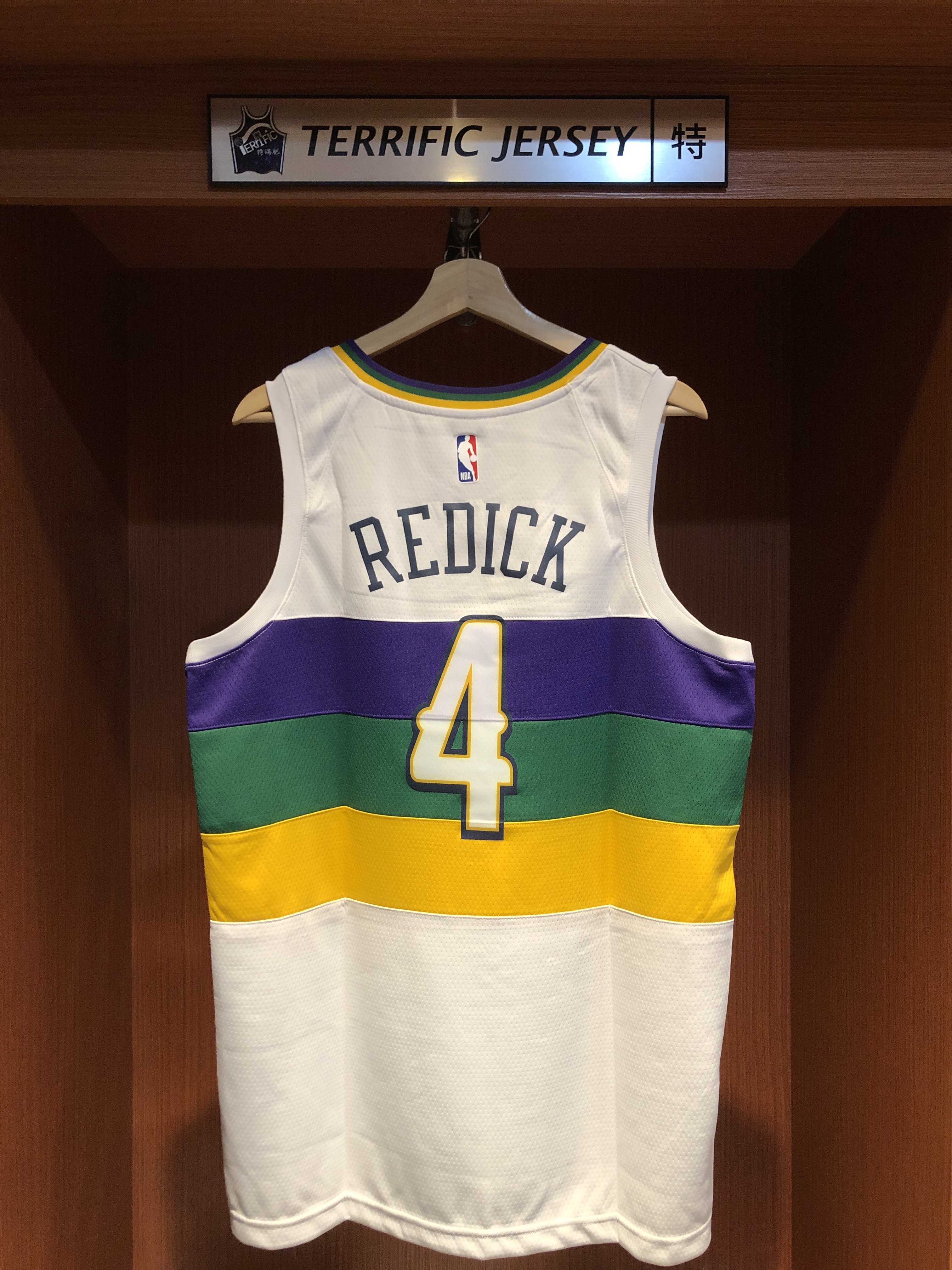 NBA球衣 JJ Redick 紐奧良鵜鶘城市 City Nike Swingman 球迷版 熱轉印 全新