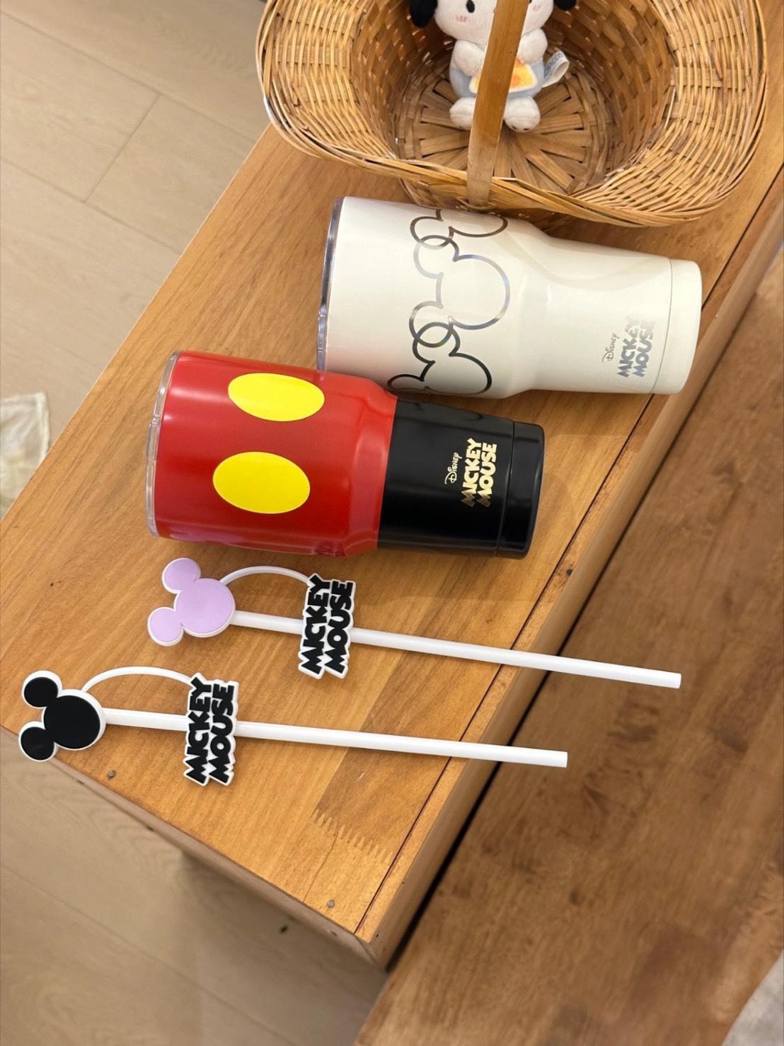 正版授權 米奇米妮保溫冰壩杯