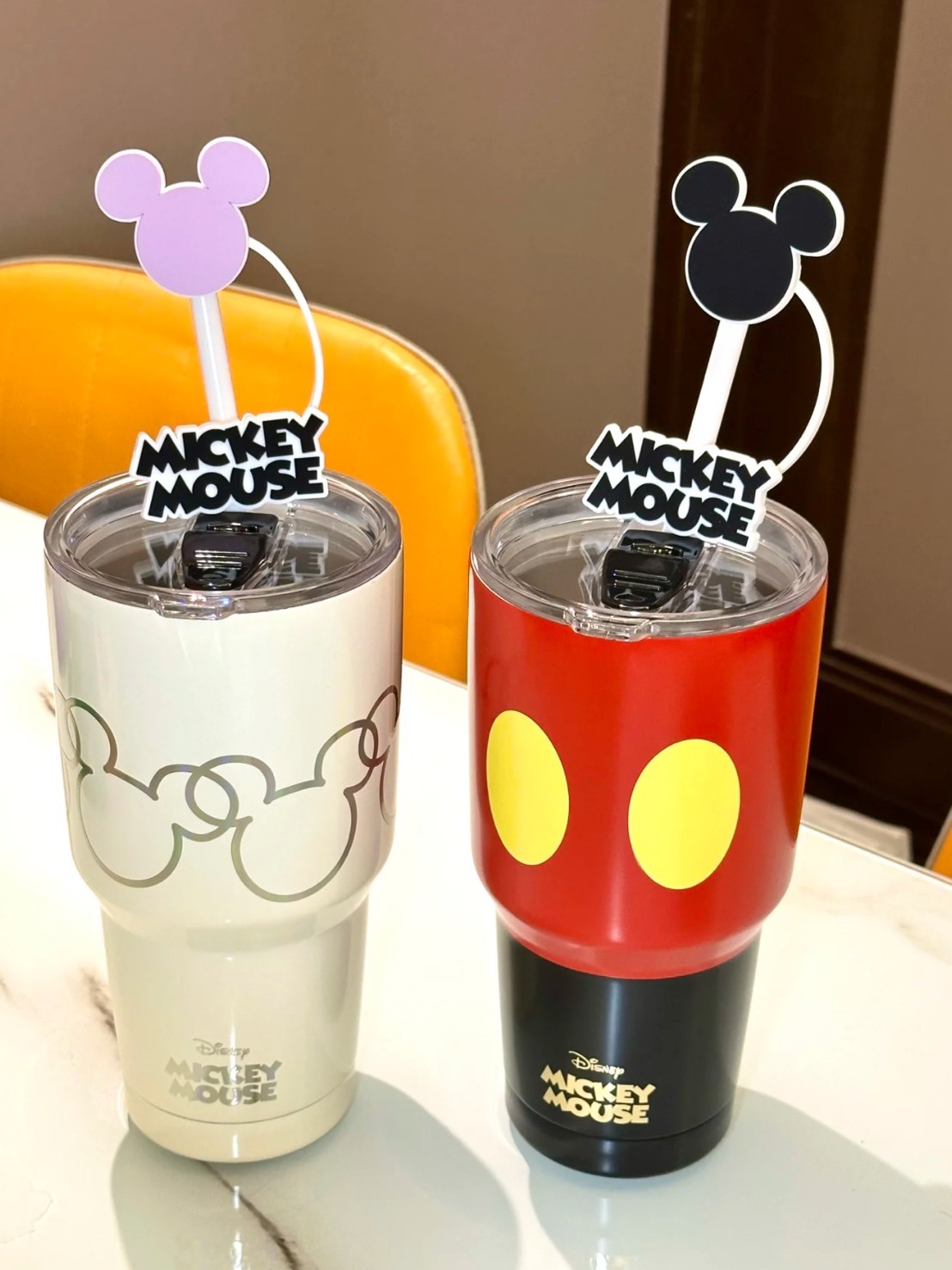 正版授權 米奇米妮保溫冰壩杯