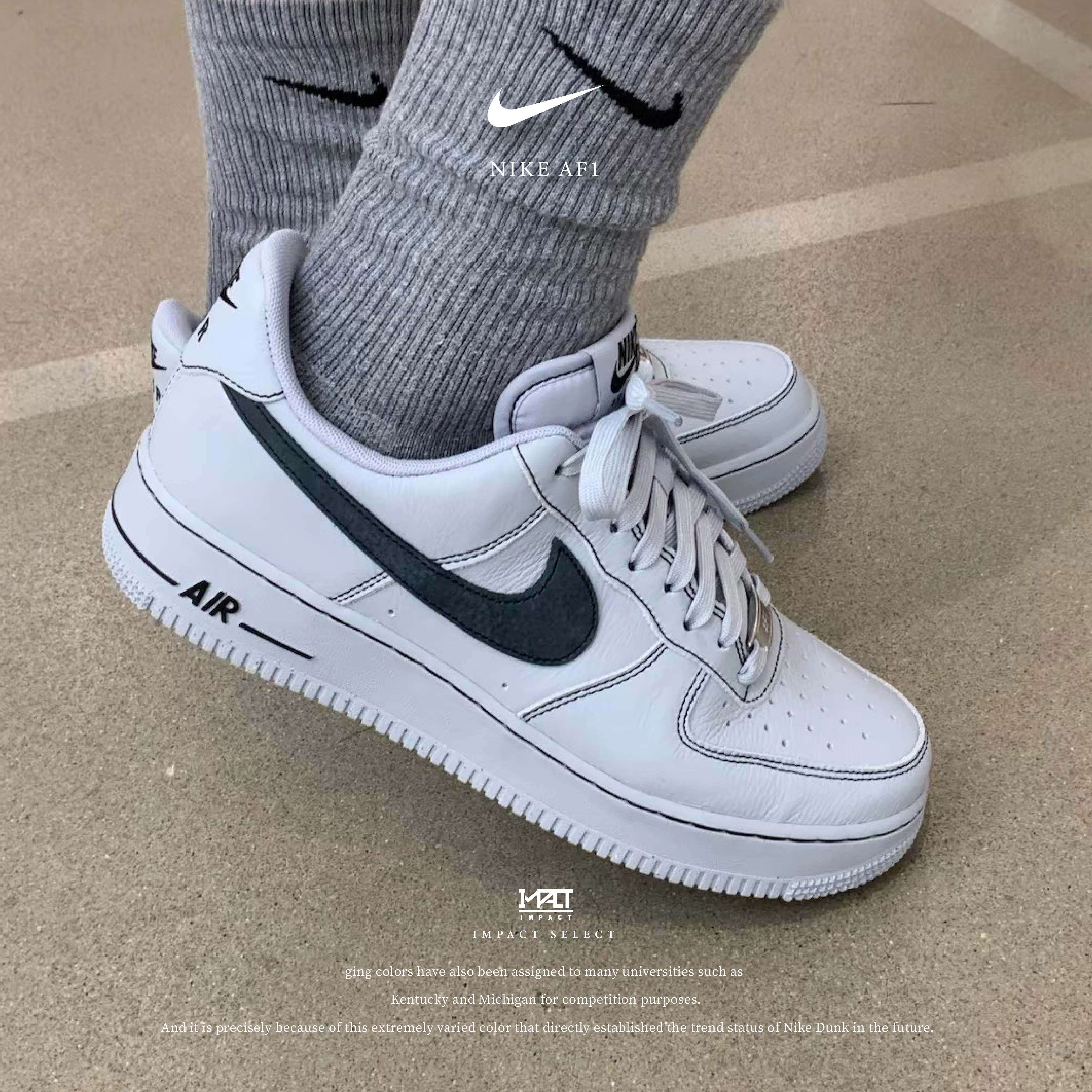 Nike Air Force 1 Low "Wolf Grey" 小狼灰 灰色 男款 HQ2037-004