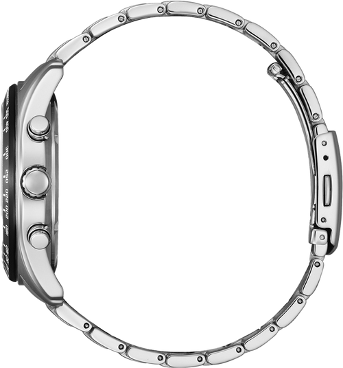 萬年鐘錶 - Citizen 星辰錶  PROMASTER  賽車風格三眼計時光動能男錶  CA4674-58X 錶徑43MM