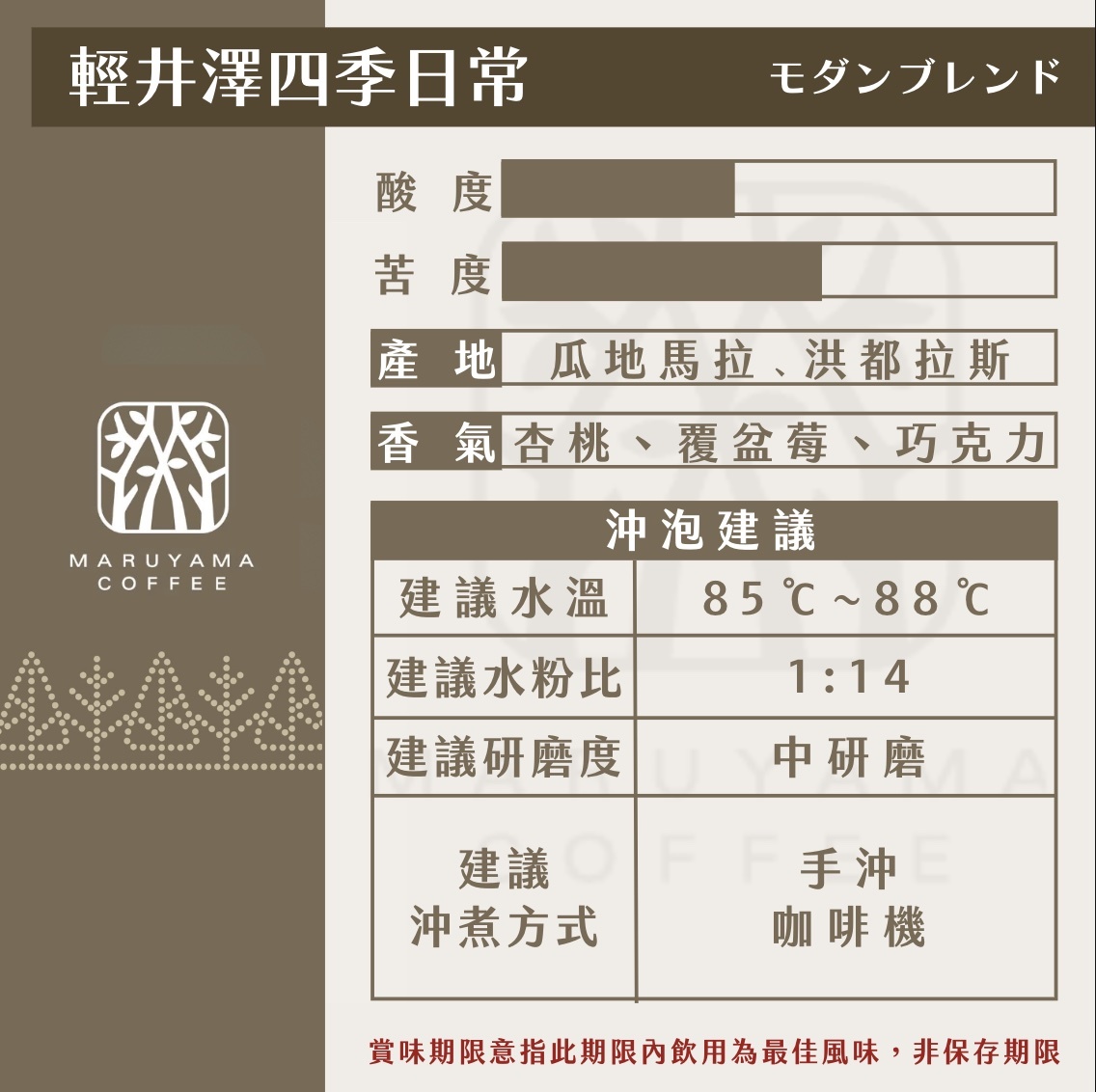 【24H出貨】𝗠𝗮𝗿𝘂𝘆𝗮𝗺𝗮丸山咖啡 輕井澤四季日常