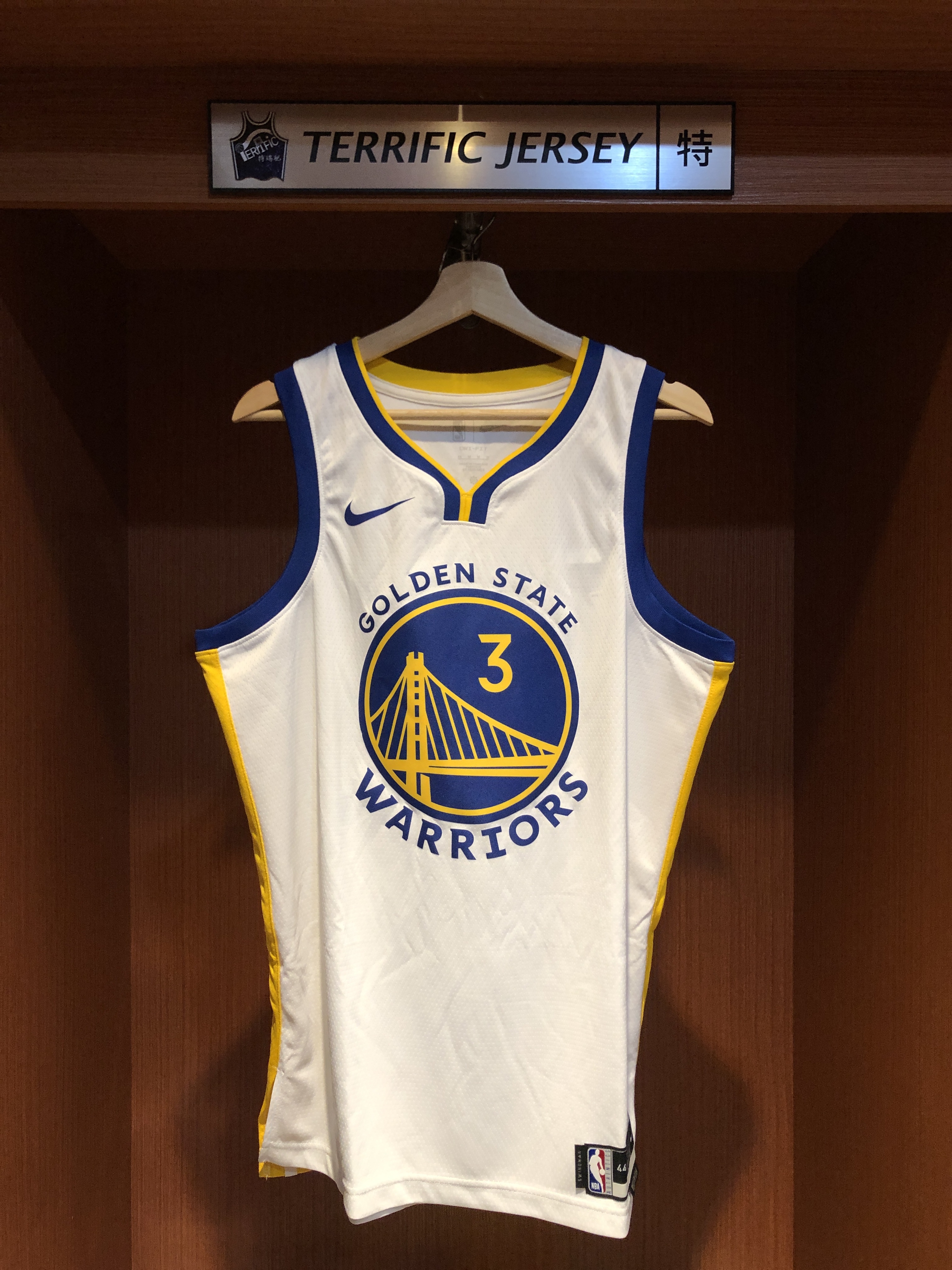 NBA球衣 Chris Paul 金州勇士白 Association Nike Swingman 球迷版 熱轉印 全新