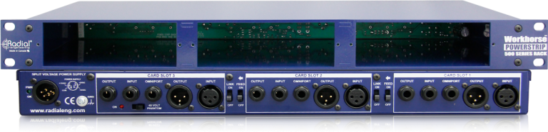 Radial Engineering - PowerStrip 3-Slot Power Rack