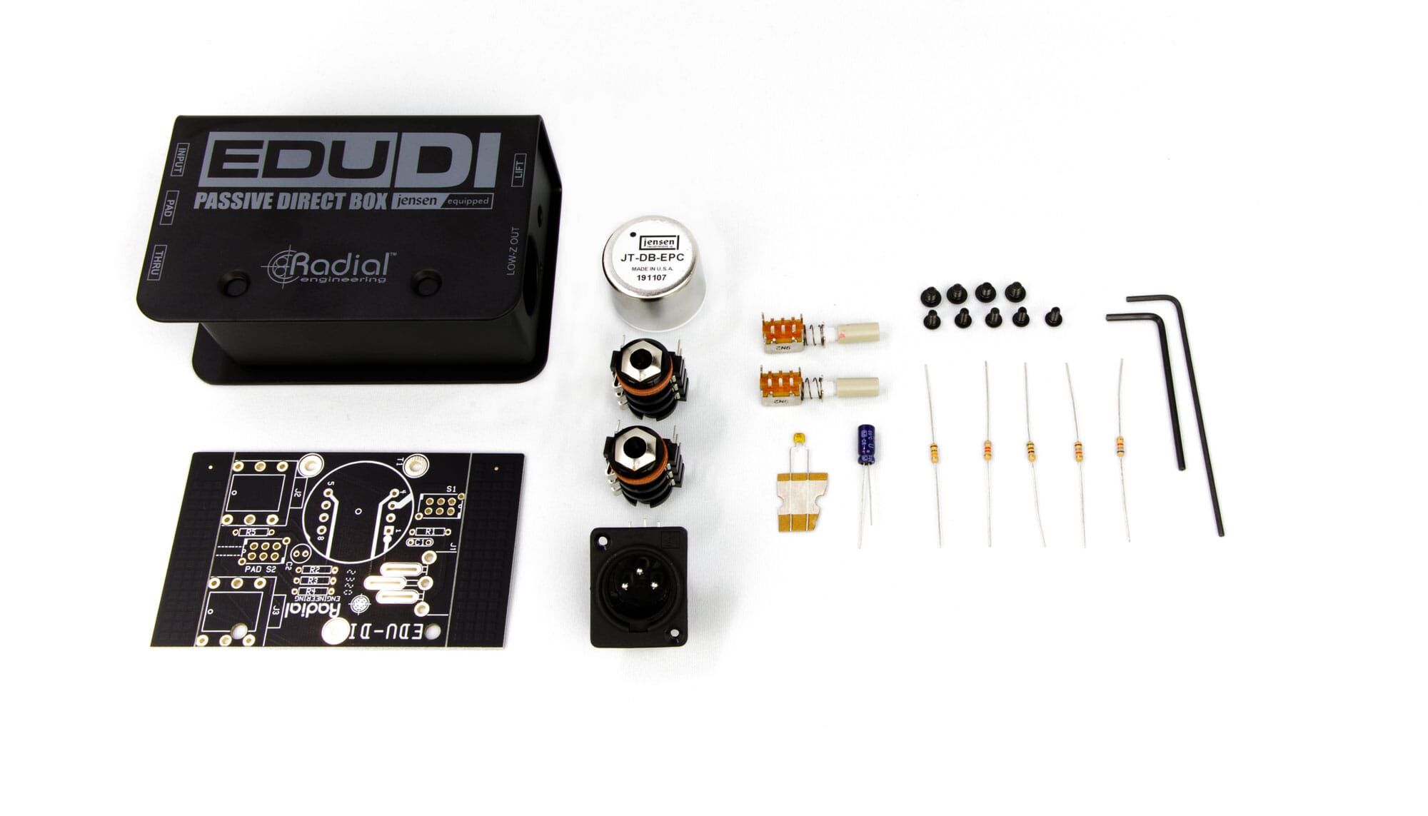 Radial Engineering - EDU-DI Student DI Kit direct box DIY kit