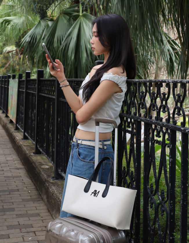 Alice Martha - Nuel Canvas *3色* 意大利牛皮