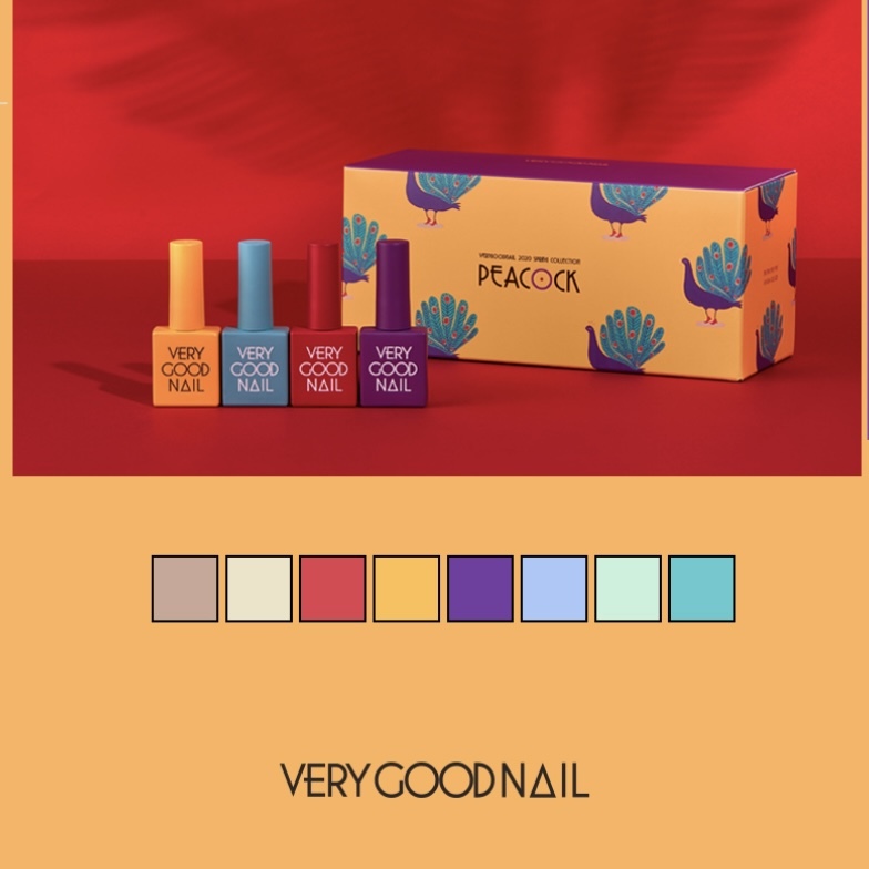 VERYGOODNAIL- PEACOCK 🦚 COLLECTION