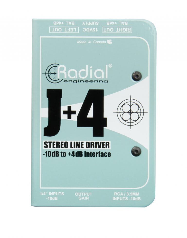 Radial Engineering - J+4 Stereo Line Driver