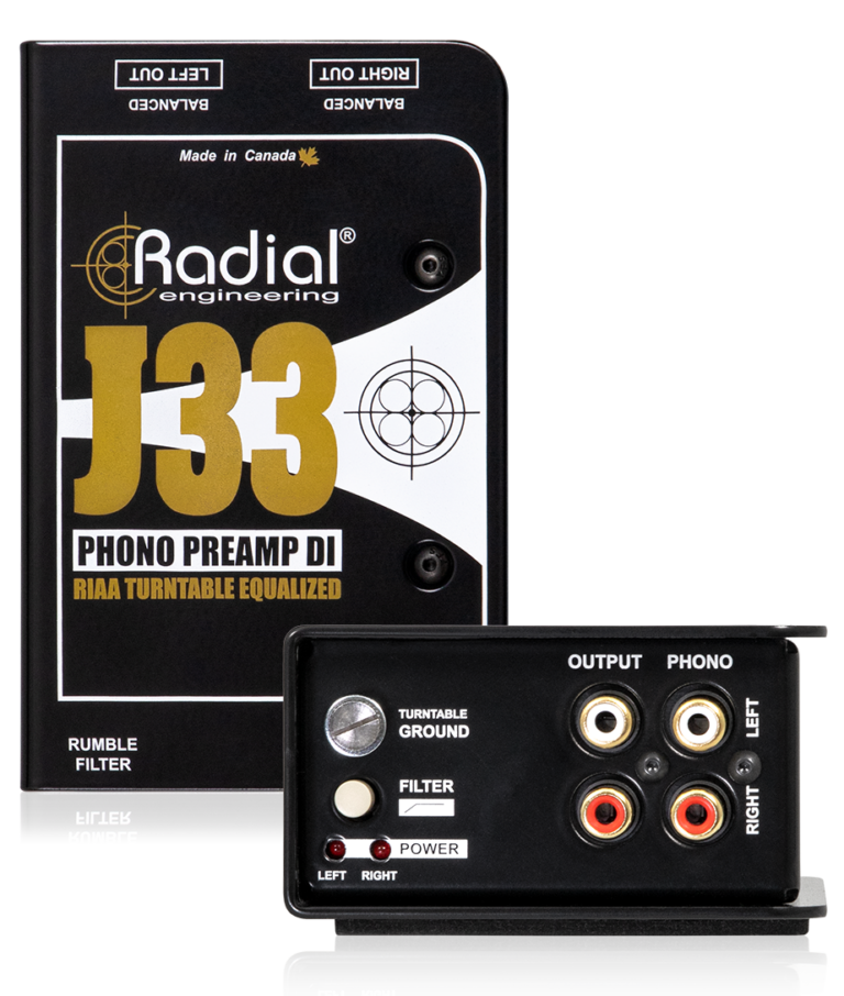 Radial Engineering - J33 Phono Preamp & DI