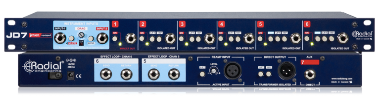 Radial Engineering -JD7 Guitar Distro & Splitter