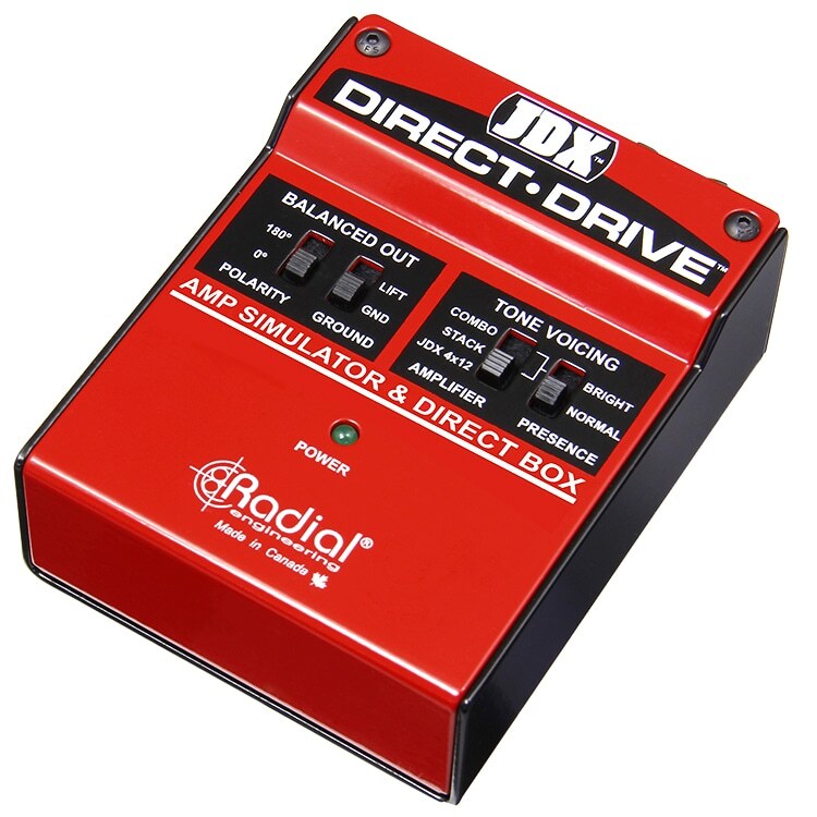 Radial Engineering -JDX Direct-Drive Amp Simulator & DI Box