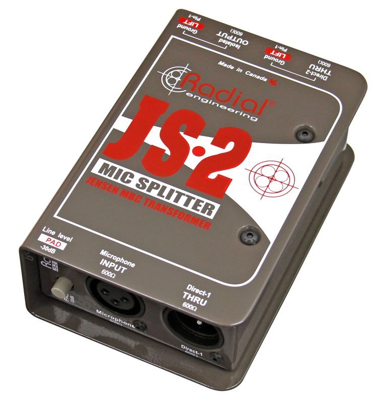 Radial Engineering - JS2 Microphone Splitter