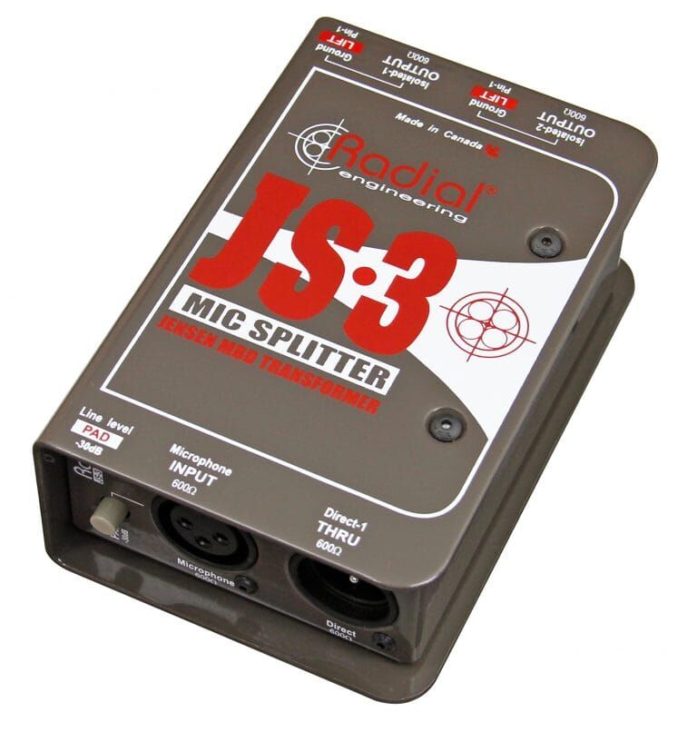 Radial Engineering -JS3 Microphone Splitter