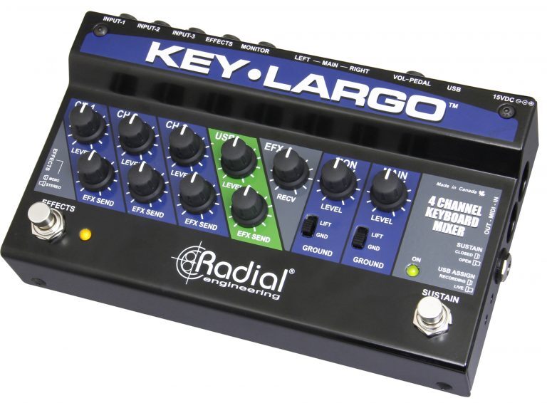 Radial Engineering -Key-Largo Keyboard Mixer