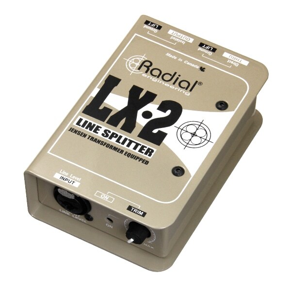 Radial Engineering -LX-2 Line-Level Splitter & Attenuator