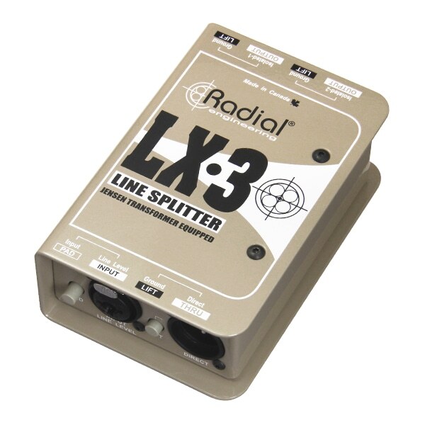 Radial Engineering -LX-3 Line-Level Splitter
