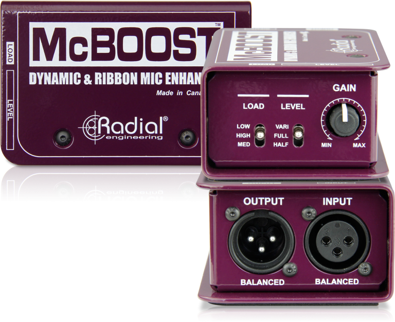 Radial Engineering  - McBoost Mic Signal Booster