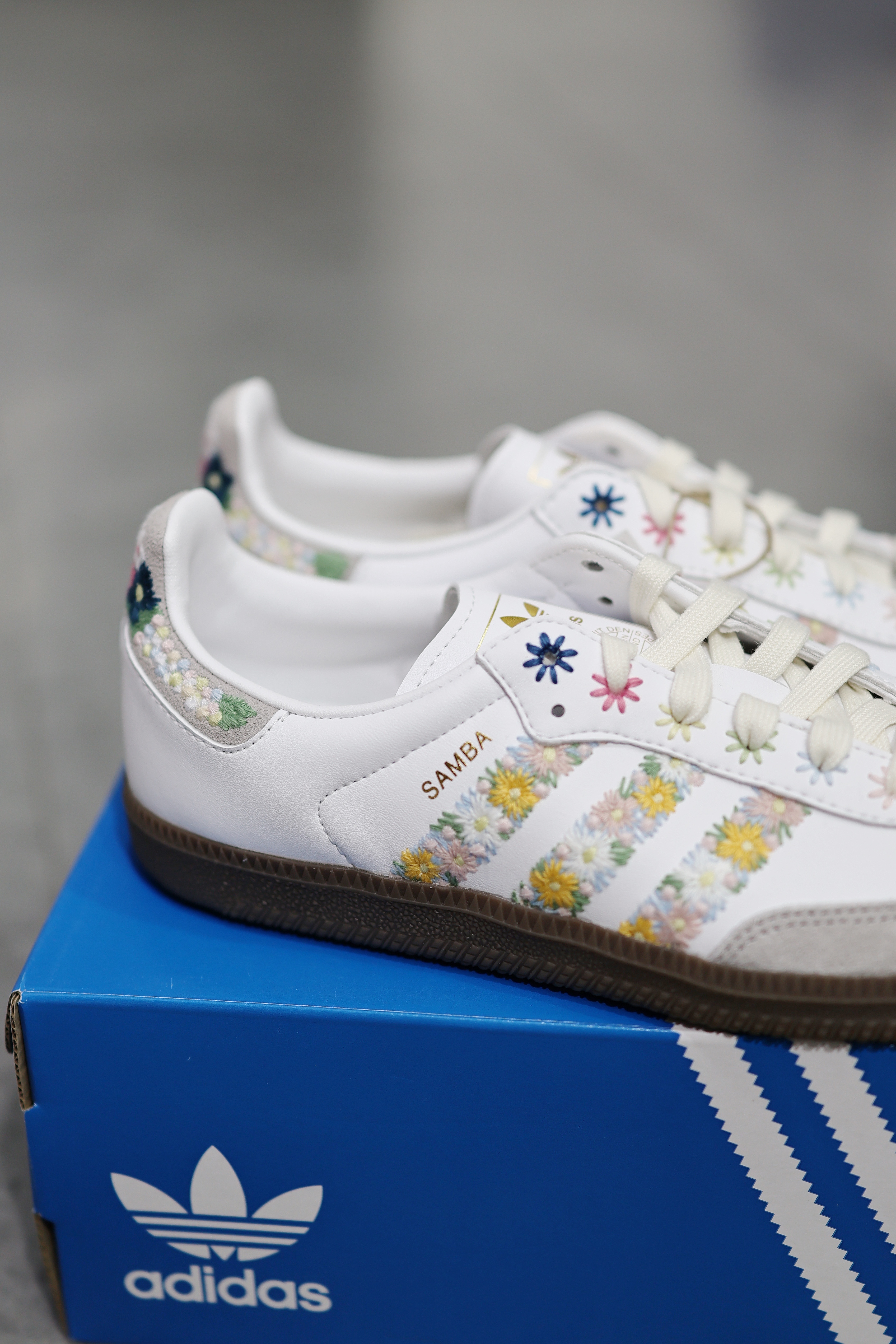 ADIDAS ORIGINALS SAMBA OG FLORAL花花限定 HQ5155