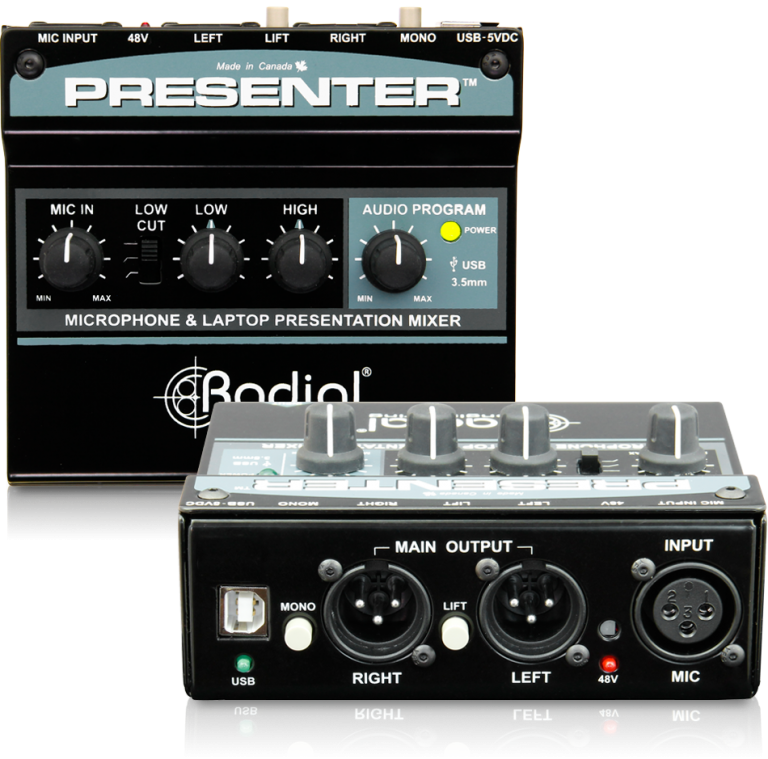 Radial Engineering - Presenter Audio Presentation Mixer