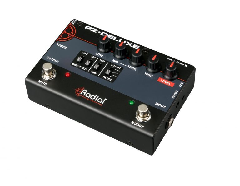 Radial Engineering - PZ-Deluxe Acoustic Preamp