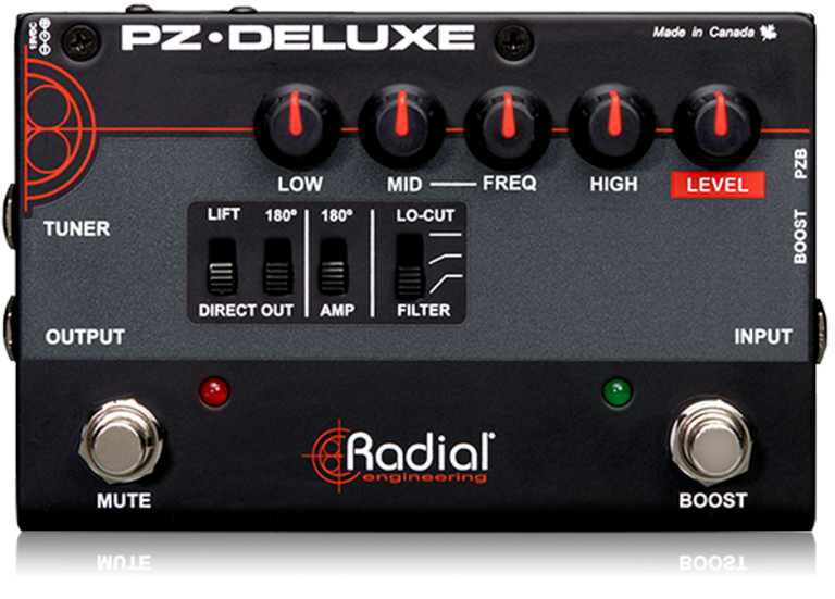 Radial Engineering - PZ-Deluxe Acoustic Preamp