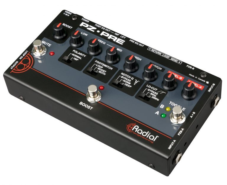 Radial Engineering - PZ-Pre Acoustic Preamp
