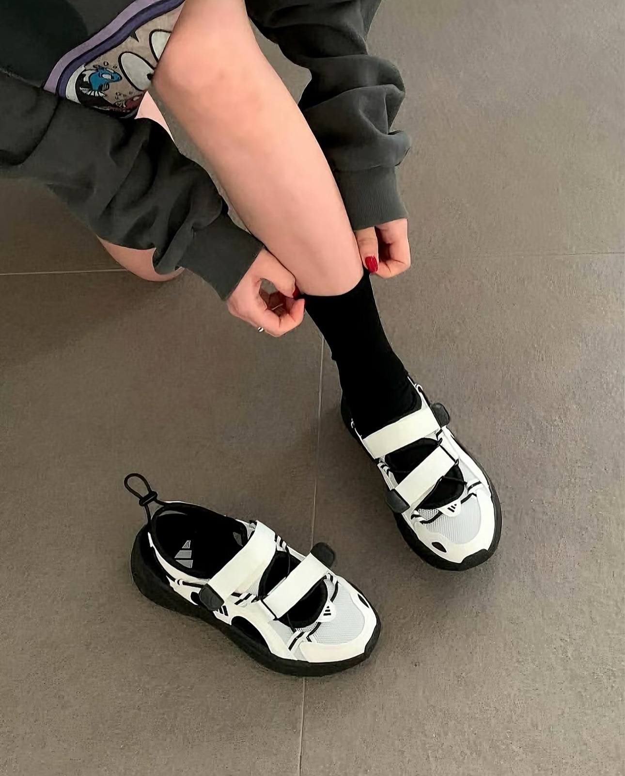 ADIDAS Ozwave SANDAL 涼鞋溯溪鞋運動涼鞋 JS4584