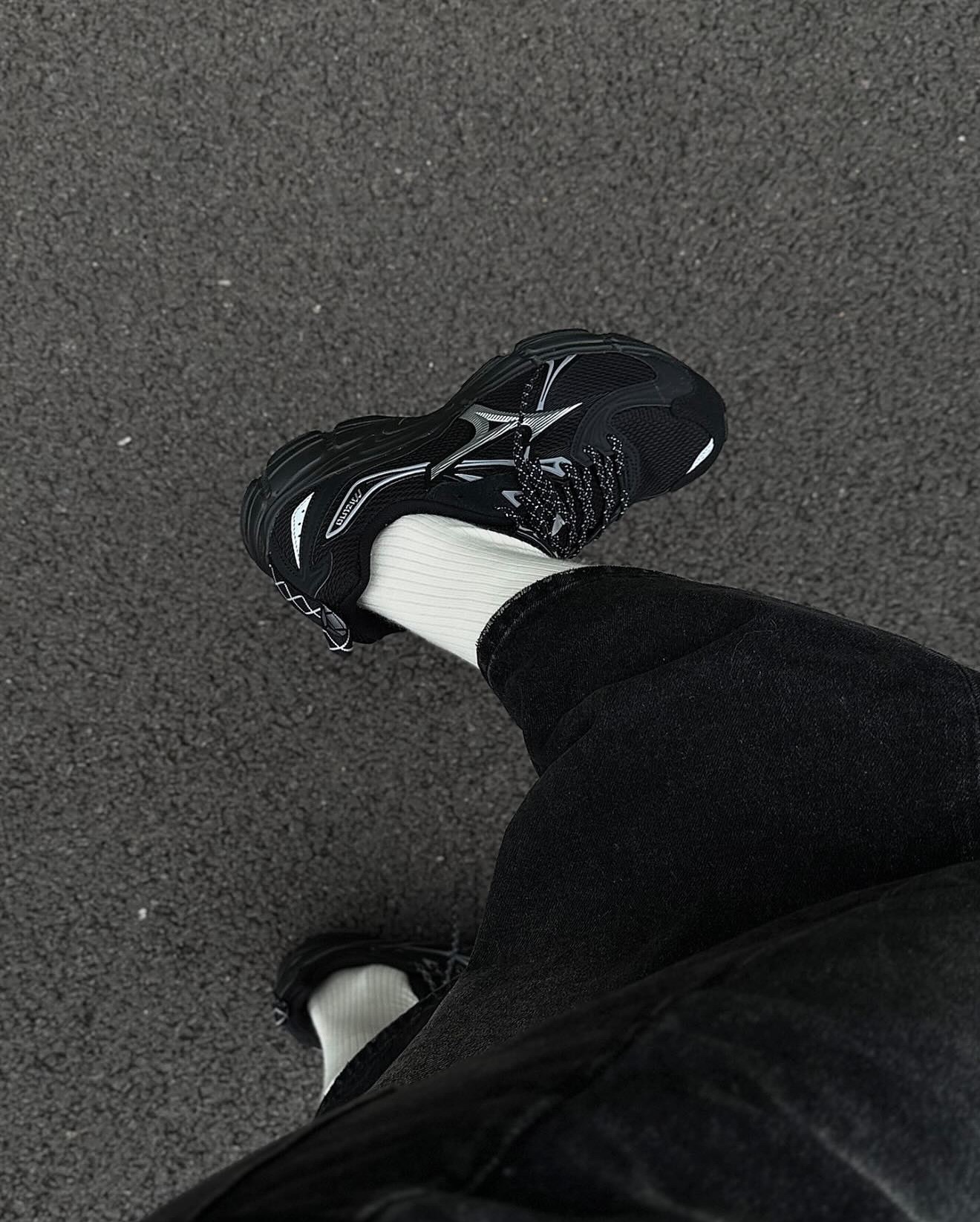 MIZUNO SPEED 10S Black Sliver 全黑 跑鞋 D1GH240605