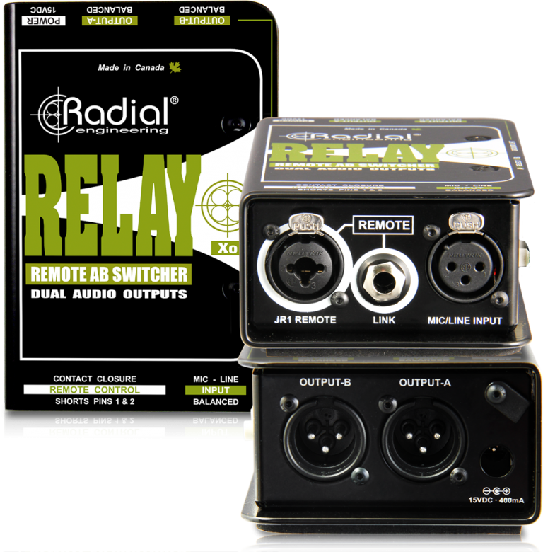Radial Engineering - Relay Xo Active Output Switcher