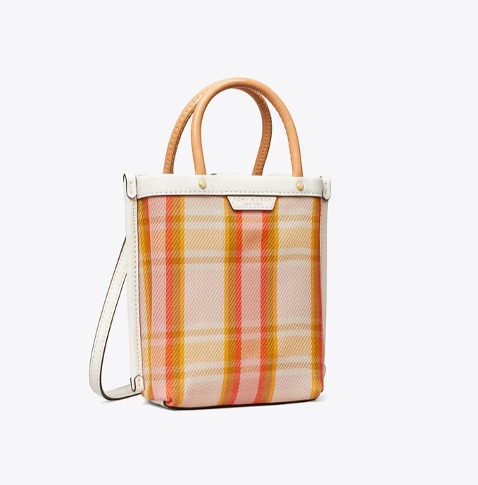 【預購】Tory Burch MINI PERRY G061816 格仔tote袋