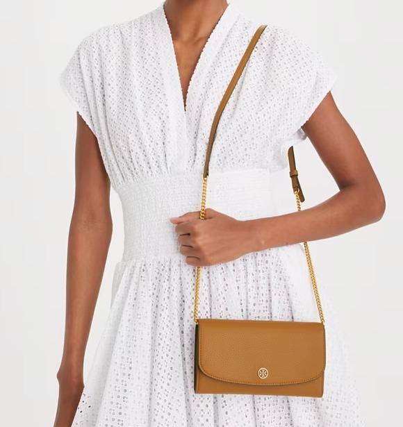 【預購】Tory Burch ROBINSON PEBBLED G061819 斜咩袋