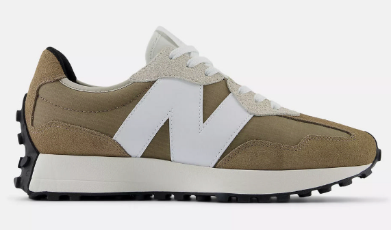 New Balance 327 系列 男女款 復古休閒鞋 白綠配色 | 潮流百搭 復古跑鞋風格 | JUN25