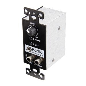 Radial Engineering -StageBug SB-5W Wall-mount Stereo Direct Box