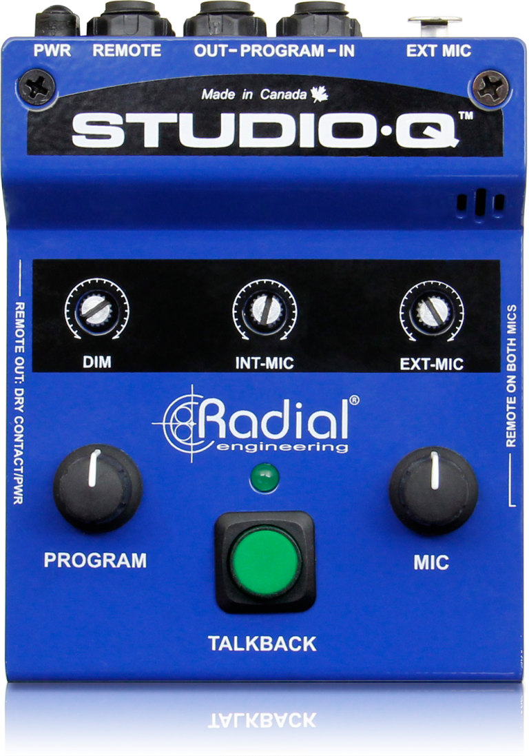Radial Engineering - Studio-Q Studio Talkback Controller