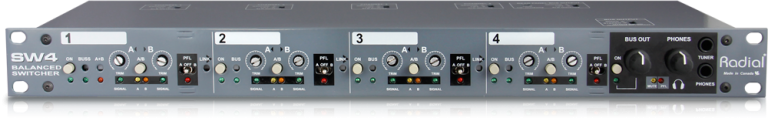 Radial Engineering - SW4 4-Channel Switcher