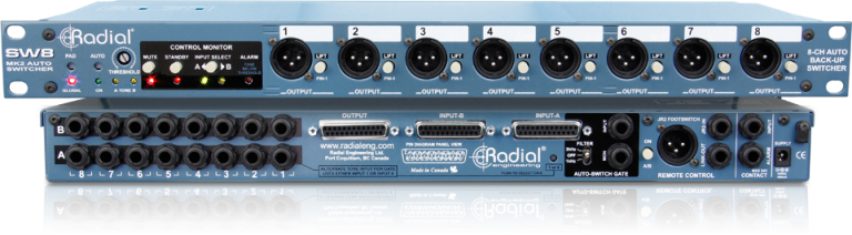Radial Engineering -SW8 Auto-Switcher