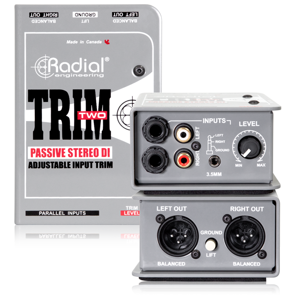 Radial Engineering -Trim-Two Passive Stereo Direct Box