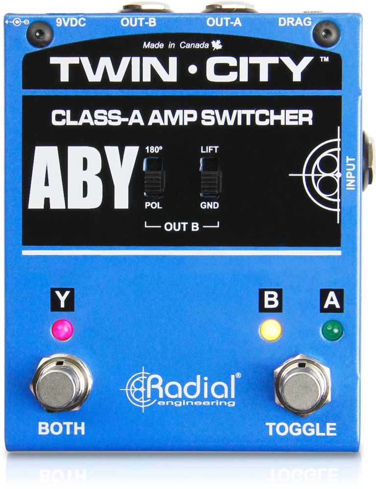 Radial Engineering - Twin-City Active Amp Switcher