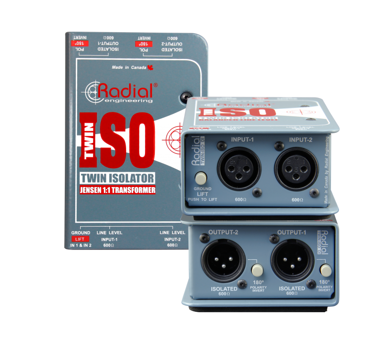 Radial Engineering - Twin-Iso Line Level Isolator