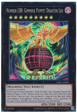 CR05-AE021 Number C88: Gimmick Puppet Disaster Leo (SR)
