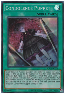 CR05-AE026 Condolence Puppet (SR)