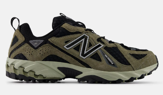 New Balance 610 系列 男款 越野慢跑鞋 綠黑配色 | 復古山系風 機能戶外鞋款 | JUN25