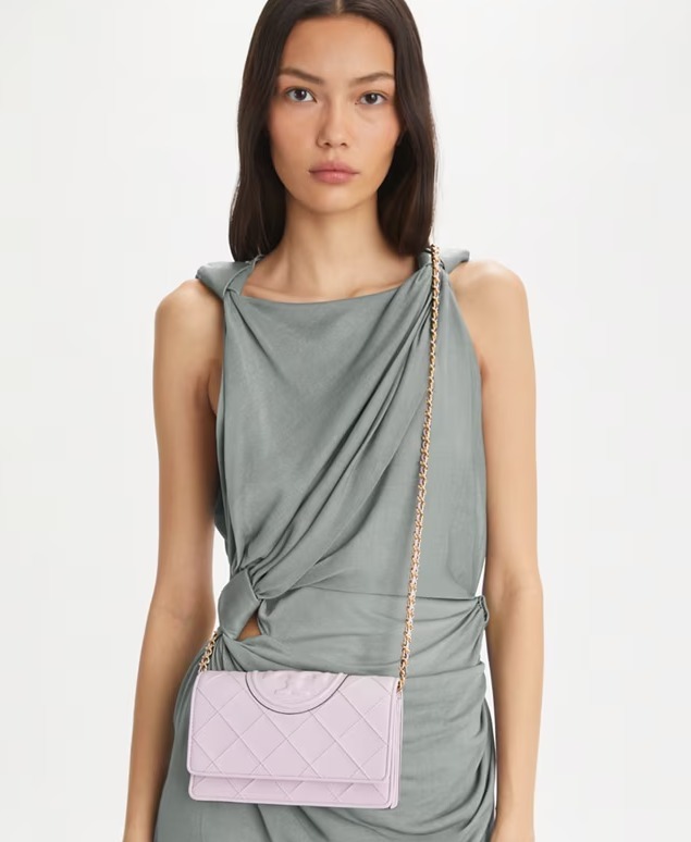 【預購】Tory Burch FLEMING SOFT G061837 斜咩袋（淺紫色）