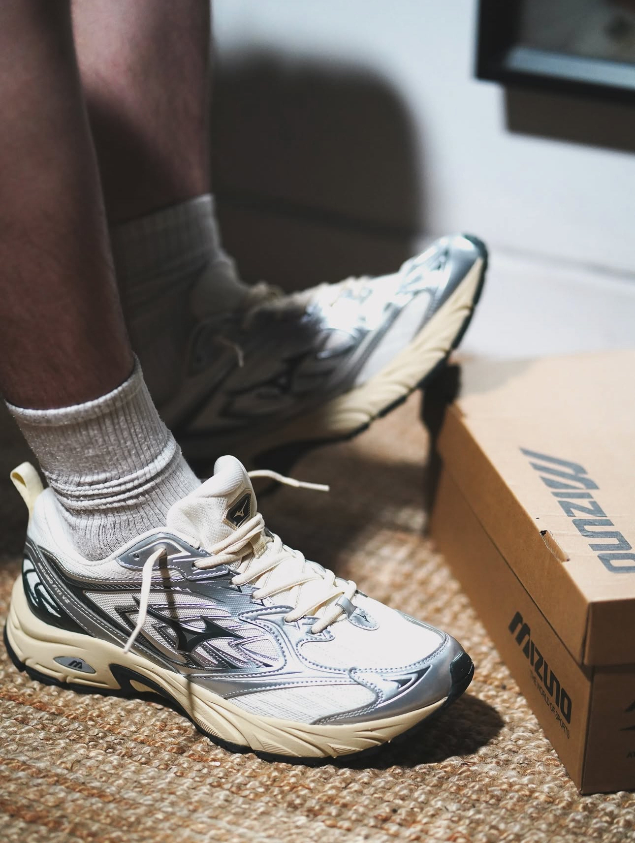 現貨| Mizuno FIYI V2 Cream/Silver
